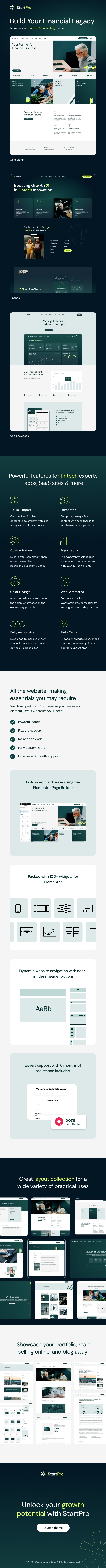 StartPro - Finance and Consulting WordPress Theme - 2